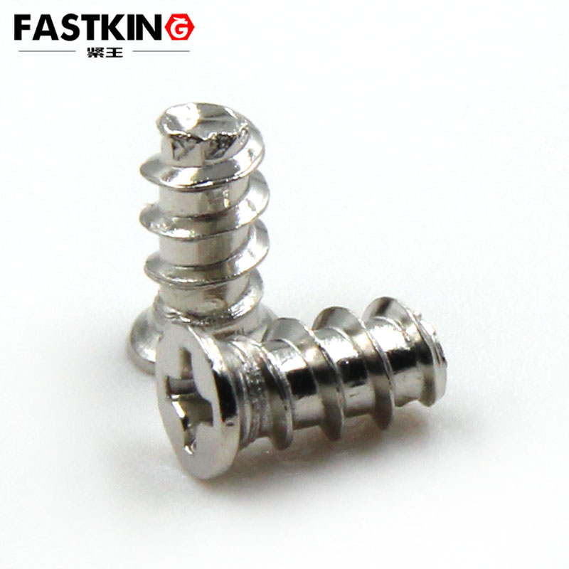 nickel-plated countersunk Phillips flat-tip self-tapping